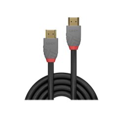 Lindy Câble HDMI High Speed, Anthra Line, 5m