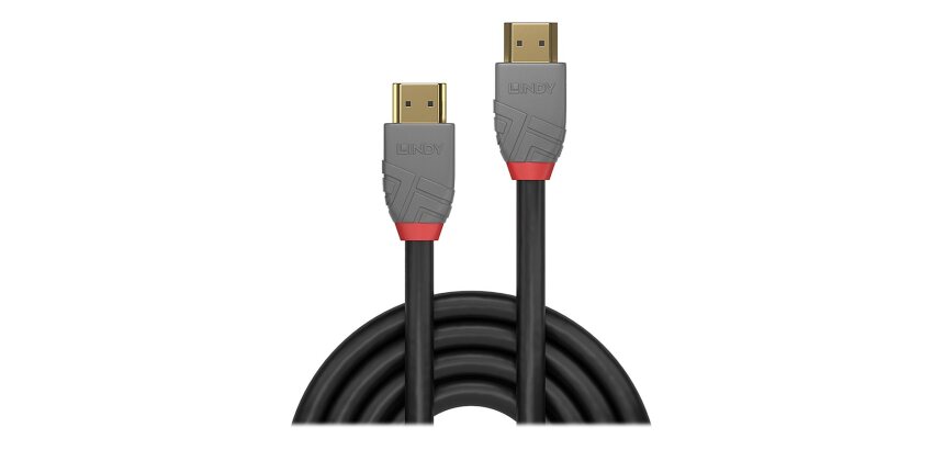 Lindy Câble HDMI High Speed, Anthra Line, 5m