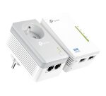 TP-Link TL-WPA4225 KIT Adaptateur réseau CPL 500 Mbit/s Ethernet/LAN Wifi Blanc 2 pièce(s)
