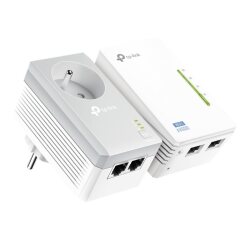 TP-Link TL-WPA4225 KIT Adaptateur réseau CPL 500 Mbit/s Ethernet/LAN Wifi Blanc 2 pièce(s)