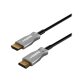 MCL MC385FO-20M câble HDMI HDMI Type A (Standard) Noir, Argent