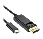 DLH Cable adaptateur USB-C vers DisplayPort 1,8m