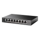 TP-Link Omada TL-SG108S commutateur réseau Non-géré Gigabit Ethernet (10/100/1000) Noir