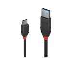 Lindy Câble USB 3.2 Type A vers C de 0.5m, 10Gbit/s, noir