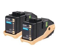 Epson Pack 2 Toners Cyan (2 x 7 500 p)