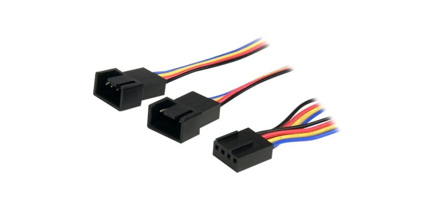 StarTech.com Câble répartiteur alimentation pr ventilateurs 4 broches 31cm -F/M