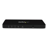 StarTech.com Splitter vidéo HDMI 4k à 4 ports - Répartiteur HDMI 1 x 4 avec boîtier en aluminium