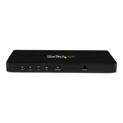 StarTech.com Splitter vidéo HDMI 4k à 4 ports - Répartiteur HDMI 1 x 4 avec boîtier en aluminium