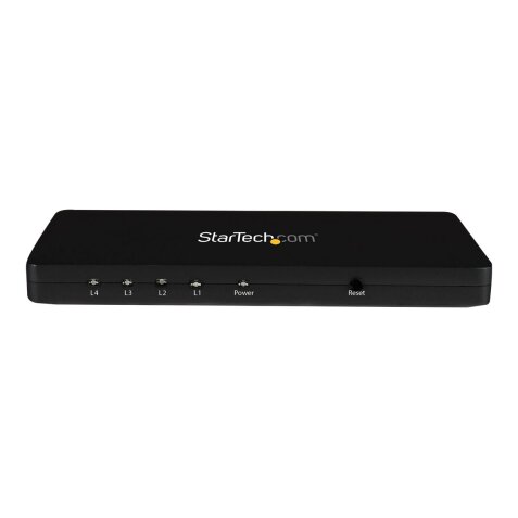 StarTech.com Splitter vidéo HDMI 4k à 4 ports - Répartiteur HDMI 1 x 4 avec boîtier en aluminium