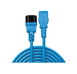 Lindy Rallonge secteur C14 vers C13, bleu, 2m
