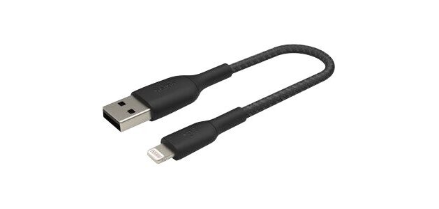 Belkin CAA002BT0MBK câble Lightning 0,15 m Noir