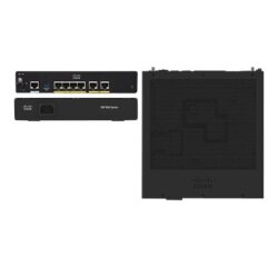 Cisco C921-4P Routeur connecté Gigabit Ethernet Noir