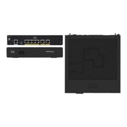 Cisco C921-4P commutateur réseau Géré Noir