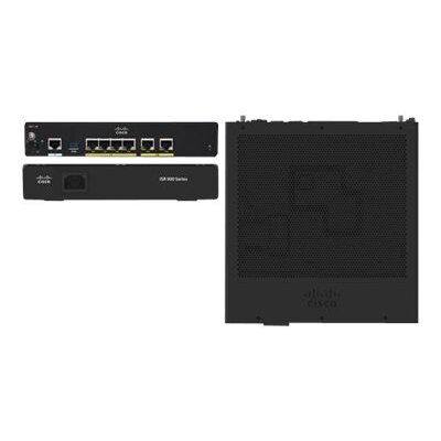 Cisco C921-4P commutateur réseau Géré Noir