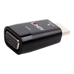 Lindy 38194 changeur de genre de câble HDMI Type A (Standard) VGA Noir