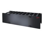 APC NetShelter - Passe-câbles horizontal - 3U - Profondeur 15 cm - 1 côté avec capot