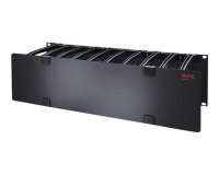 APC NetShelter - Passe-câbles horizontal - 3U - Profondeur 15 cm - 1 côté avec capot