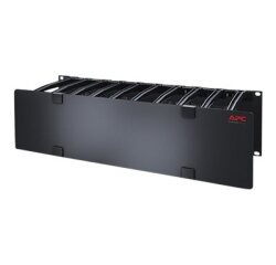APC NetShelter - Passe-câbles horizontal - 3U - Profondeur 15 cm - 1 côté avec capot