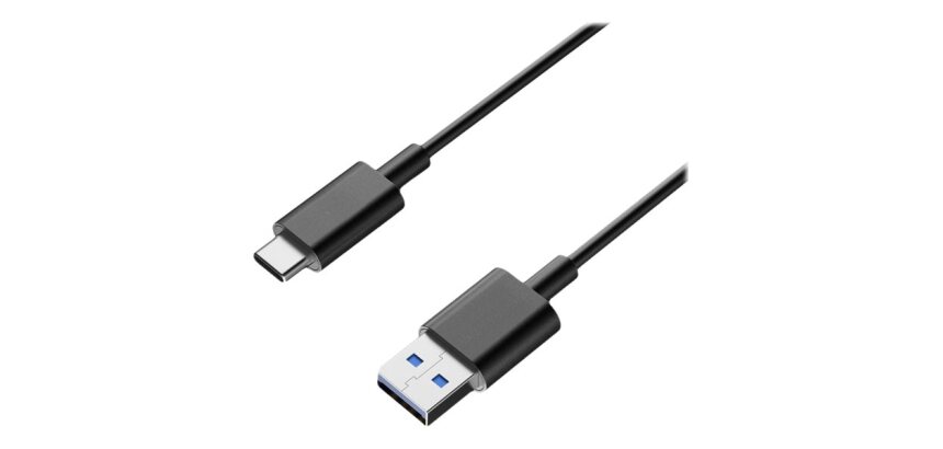 DLH DY-TU2701B câble USB USB 3.2 Gen 2 (3.1 Gen 2) 1 m USB A USB C Noir