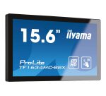 iiyama ProLite TF1634MC-B8X écran plat de PC 39,6 cm (15.6") 1920 x 1080 pixels Full HD LED Écran tactile Multi-utilisateur Noir