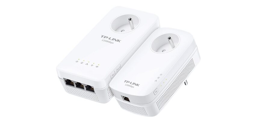 TP-Link TL-WPA8635P KIT 1200 Mbit/s Ethernet/LAN Wifi Blanc 2 pièce(s)