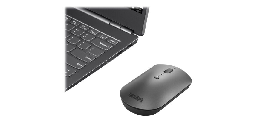 Lenovo ThinkBook souris Bureau Ambidextre Bluetooth Optique 2400 DPI