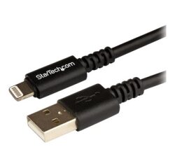 StarTech.com Câble Apple Lightning vers USB pour iPhone, iPod, iPad - 3 m Noir