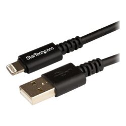 StarTech.com Câble Apple Lightning vers USB pour iPhone, iPod, iPad - 3 m Noir