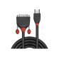Lindy 36274 câble vidéo et adaptateur 5 m HDMI Type A (Standard) DVI-D Noir