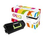 Toner remanufacturé OWA - standard - Noir - pour LEXMARK 24B6213