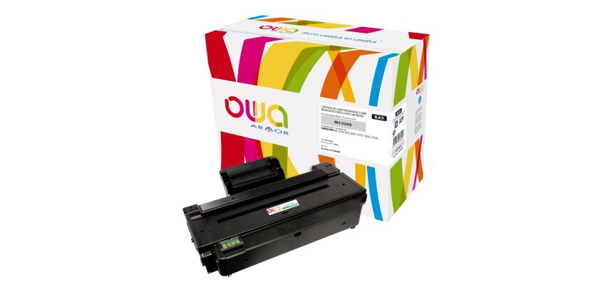 Toner remanufacturé OWA - haute capacité - Noir - pour SAMSUNG MLT-D205E/ELS