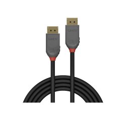 Lindy Câble DisplayPort 1.4, Anthra Line, 1m