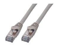 MCL 1m Cat6a S/FTP câble de réseau Gris S/FTP (S-STP)