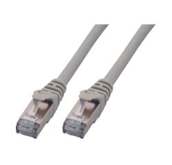 MCL 5m Cat6a S/FTP câble de réseau Gris S/FTP (S-STP) Rond
