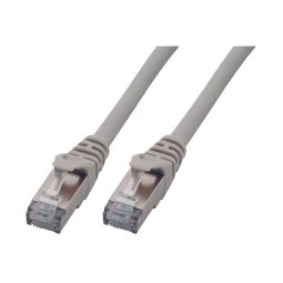 MCL 1m Cat6a S/FTP câble de réseau Gris S/FTP (S-STP)