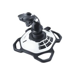 Logitech G 942-000031 accessoire de jeux vidéo Noir, Blanc USB 2.0 Joystick Numérique PC