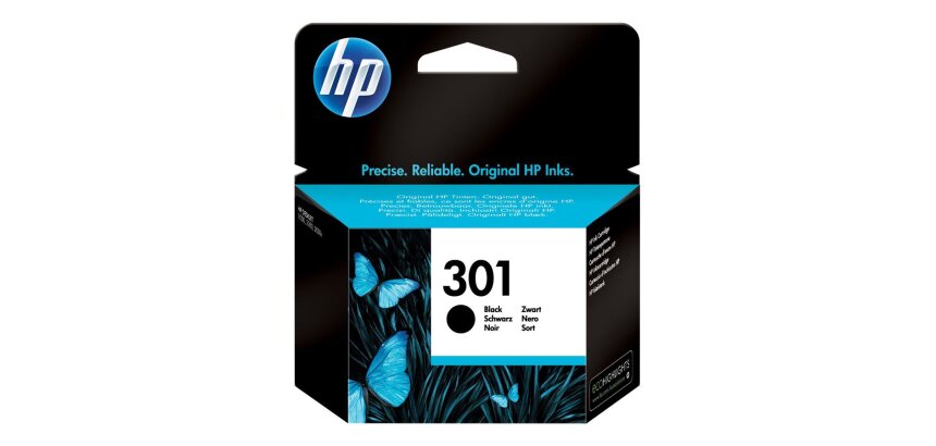 HP 301 cartouche d'encre noir authentique