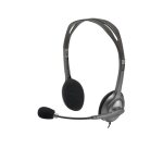 Logitech 981-000593 casque Avec fil Arceau Bureau/Centre d'appels Noir