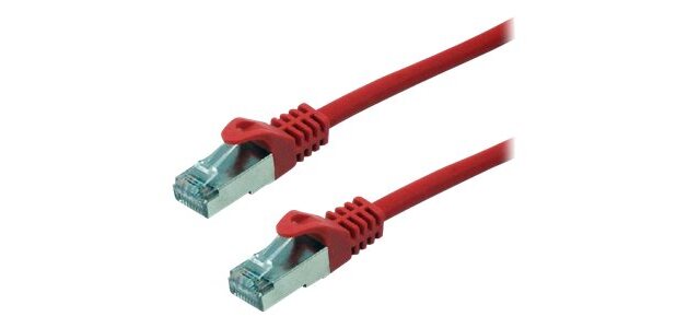 MCL FTP6-1M/R câble de réseau Rouge Cat6 F/UTP (FTP)
