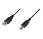 Câble USB 2.0, USB-A mâle - USB-B mâle, 1,8 m