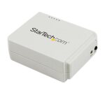 StarTech.com Serveur d'impression USB 2.0 sans fil N avec port Ethernet 10/100 Mb/s - 802.11 b/g/n