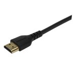 StarTech.com Câble HDMI Fin de 2m, Câble HDMI 2.0 Flexible Certifié Premium avec Ethernet, UHD 4K 60Hz HDR10, Conception Durable en Fibre d'Aramide avec Gaine en TPE