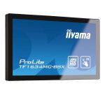 iiyama ProLite TF1634MC-B8X écran plat de PC 39,6 cm (15.6") 1920 x 1080 pixels Full HD LED Écran tactile Multi-utilisateur Noir