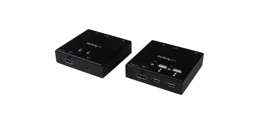 StarTech.com Extendeur HDMI sur Cat6 à 50 m avec hub USB 2.0 à 4 ports - 1080p