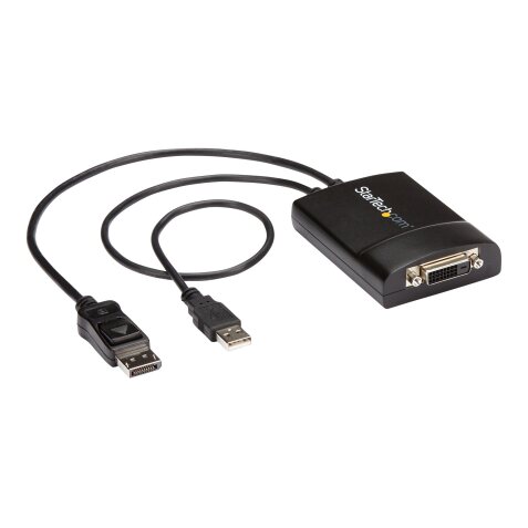 StarTech.com Adaptateur Actif DisplayPort vers DVI-D Dual Link - Convertisseur DP DVI Actif