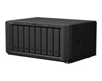 Synology DiskStation DS1823XS+ serveur de stockage NAS Tower Ryzen Embedded V1780B 8 Go DDR4 0 To DiskStation Manager Noir