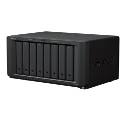 Synology DiskStation DS1823XS+ serveur de stockage NAS Tower Ryzen Embedded V1780B 8 Go DDR4 0 To DiskStation Manager Noir