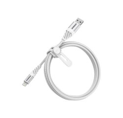 OtterBox Premium Cable USB A-Lightning 1M, Cloud Sky White