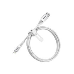 OtterBox Premium Cable USB A-Lightning 1M, Cloud Sky White
