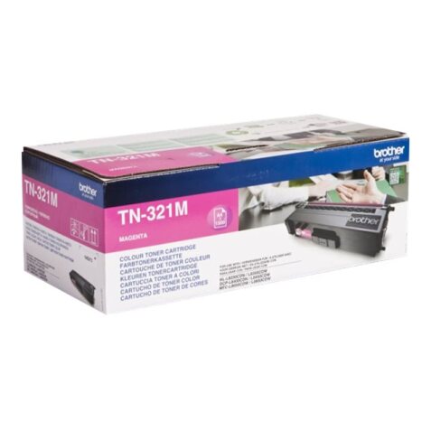 Brother TN-321M - Cartouche de toner originale – Magenta